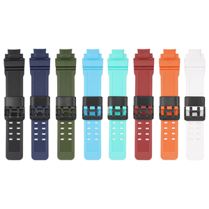 สำหรับ <span class=keywords><strong>G</strong></span> <span class=keywords><strong>Shock</strong></span> GA-1000/1100 <span class=keywords><strong>GW</strong></span>-4000 <span class=keywords><strong>GW</strong></span>-A1100/A1000 <span class=keywords><strong>G</strong></span>-1400 TPU สายรัดทดแทนสายนาฬิกาซิลิโคนสายนาฬิกายาง DIY - Product Image 2