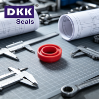 Joint torique industriel DKK ISO9001 en NBR/EPDM, couleur personnalisée, amortisseur en caoutchouc plat pour cylindre, bouchon flottant, norme AS568 PG pour l'huile