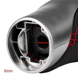 Cubierta de perilla de cambio de fibra de carbono deportiva de <span class=keywords><strong>precio</strong></span> más bajo para <span class=keywords><strong>Lexus</strong></span> ES 300 GX IS-, perilla de cambio de marchas de la palanca de cambios de la caja de cambios - Product Image 6