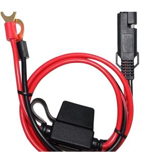 SAEヒューズプラグからOリング端子ケーブル自動車用バッテリー接続2ピンSAEプラグ付き - Product Image 1