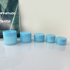 Petg nhựa mỹ phẩm lọ có nắp đậy 100g Mặt Kem hai lớp chai Kem mắt <span class=keywords><strong>Jar</strong></span> nhựa Kem <span class=keywords><strong>Jar</strong></span> trường hợp 100g50g80g30g25g - Product Image 2