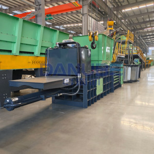 Durable Plastic Packaging Film Horizontal Hydraulic Baler Machine Plastic Film Baling Equipment - Product Image 1