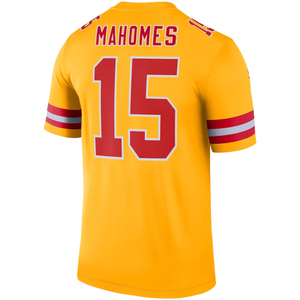Kansas nam thanh niên bóng đá mỹ Jersey 15 Patrick mahomes 87 <span class=keywords><strong>Travis</strong></span> kelce 95 Chris Jones 10 pacheco ngắn tay - Product Image 6