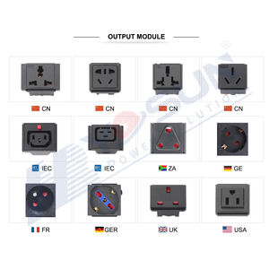Unidad de Distribución de Energía para Rack, Enchufe del Reino Unido con 6 Tomas de Corriente de 13A CA, Regleta con Interruptor y Conexión a Tierra Estándar - Product Image 6