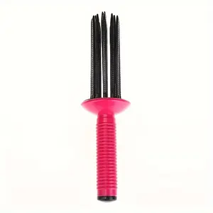 amazons Hot selling hairdressing plastic hair curler iron roll diffuser with high temperature resistant Styling curly hair stick