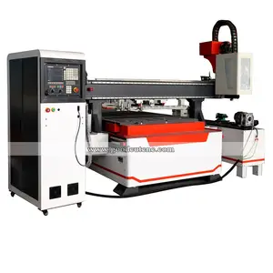 CNC ATC Router 4*8 Feet Woodworking Machine for Wave Plate Fine Pattern Antique Furniture Sigh Making Acrylic Engraving Cutting