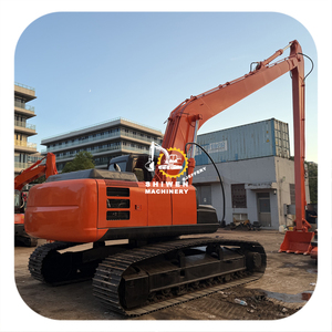 Excavatrice Hitachi ZX200 d'occasion avec bras télescopique, prix bas, engin de terrassement Hitachi ZX200 ZX210 ZX240 à vendre - Product Image 1
