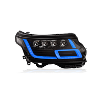 Phares LED modifiés pour Land Rover Range Rover Vogue 2013-2017, phares LED DRL, clignotants, feux de route, 12V