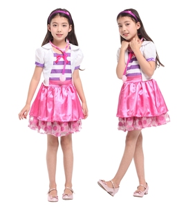 Set di Costumi Casual in Poliestere Verde Militare per Bambine, Vendita all'Ingrosso del Produttore, per Cosplay, TV, <span class=keywords><strong>Film</strong></span>, <span class=keywords><strong>Halloween</strong></span> e Feste - Product Image 5