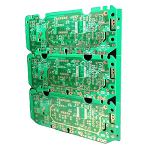 OSP表面と緑色のはんだマスクと両面印刷された単層CEM-3素材の電子PCBボード