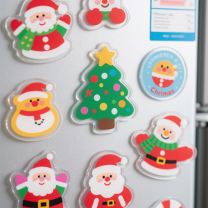 Magnet Kulkas Natal Berkualitas Tinggi, Dapat Disesuaikan, Ramah Lingkungan, Berbentuk Santa Claus, Pohon Natal, Manusia Salju, Hadiah Promosi, Laris - Product Image 1