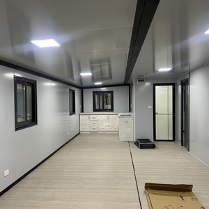 20-Fuß Umweltfreundliches Luxus-Containerhaus aus Leichtstahl mit Küche und Bad, Erweiterbar, Tragbar, Mobiles Hotel, Villa - Product Image 6