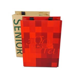 Sacs en papier d'emballage cadeau pour vêtements, écologiques, recyclables, personnalisés et de luxe - Product Image 6