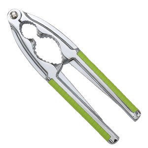 Casse-noix multifonctionnel en alliage de zinc pour châtaignes, noisettes, pignons de pin avec poignée verte - Product Image 1