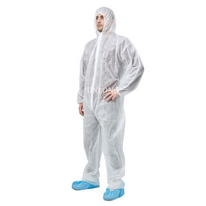 Junlong 35g PP Worker Wear Coverall Costume de peintre industriel 35g pp combinaisons EN14126 pour la vente en gros - Product Image 5