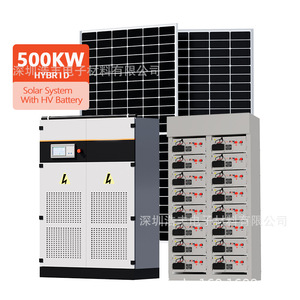 ระบบพลังงานแสงอาทิตย์ 30KW-50KW แบบออฟกริด ไฮบริด พร้อมแบตเตอรี่ลิเธียมไอออนเชิงพาณิชย์ - Product Image 4