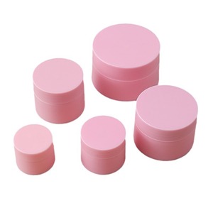 30g Rosa/plata/oro/Rosa oro cuerpo mantequilla envase cosmético doble pared plástico crema tarro con tapas - Product Image 4