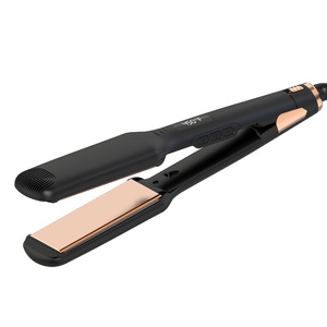 <span class=keywords><strong>Plancha</strong></span> de Pelo Profesional 2 en 1 para Cabello Liso y Rizado, Venta al por Mayor de Fábrica, Marca Privada, Cerámica Profesional - Product Image 1