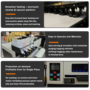 XP600 Head 30CM DTF A3 <b>Printer</b> Automatic Digital Tshirt Printing Machine DTF - Product Image 3