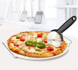 Rueda cortadora de Pizza de acero inoxidable de alta calidad, venta al por mayor de fábrica, herramienta de cocina, cortador de Pizza, cuchillo para Pizza - Product Image 4