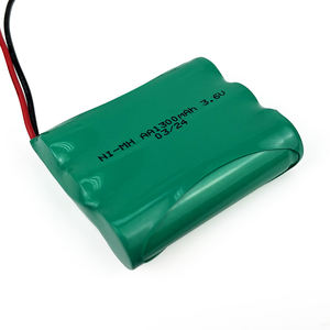 맞춤형 3.6V AA NiMH 1300mAh 충전식 배터리 팩 태양열 가로등 조경 조명에 대한 내열성 - Product Image 4