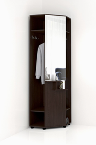 Precio de suministro directo de fábrica <span class=keywords><strong>Perchero</strong></span> de pasillo con <span class=keywords><strong>espejo</strong></span> Diseño único Esquina de armario Opción multifuncional - Product Image 3