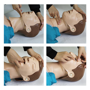 Mannequin de formation RCP à configurations multiples avec simulateur d'AGA optionnel pour la pratique des compétences en premiers secours et kit d'enseignement - Product Image 5
