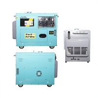 Générateur diesel 7000W, groupe électrogène portable silencieux 7KW, démarreur électrique, faible bruit, alimentation de secours ATS DG8500LN 50/60Hz