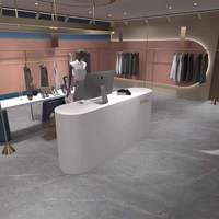 Bureau de réception de salle de sport personnalisable avec rangement Dimensions