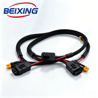 A00019 Faisceau de câbles en PVC tressé à âme en cuivre Beixing IP54 250V/600V, assemblage de câbles tissés haute densité personnalisé pour l'automobile