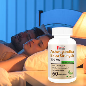 Nuevo Suplemento Herbal de Ashwagandha para Adultos, Fabricante de Suplementos, Mejora la Calidad del Sueño, 60 Cápsulas de Ashwagandha - Product Image 1