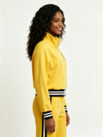 Veste de survêtement pour femme, légère, athlétique, zippée, veste de sport décontractée, entraînement, course à pied, vêtements d'équipe personnalisés
