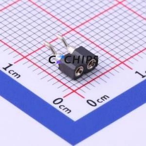 MF254RS-11-02-0743 Pin Socket SMD,P=2.54mm,Horizontal Mount Connector 1x2P 2.54mm Round Hole Horizontal Mount - Product Image 2