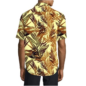 T Áo sơ mi cho bãi biển Áo sơ mi bahamatextiles người đàn ông Hawaiian kỳ nghỉ mùa hè thăng hoa in áo thun - Product Image 2