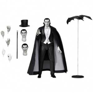 Figura de Acción NECA 04815 <span class=keywords><strong>Vampiro</strong></span> <span class=keywords><strong>Drácula</strong></span> Versión Blanca y Negra 18cm - Product Image 1