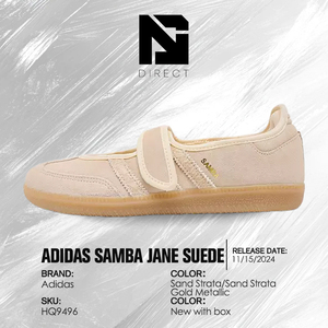 Adidas Wmns Originals Jane Suede Casual 'Sand Strata' Chaussures décontractées à enfiler respirantes style printemps Baskets tendance - Product Image 6