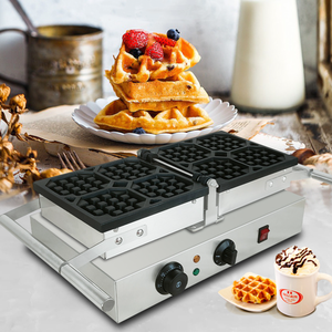 Macchina Professionale per <span class=keywords><strong>Waffle</strong></span> Belga 220V e 110V / Piastra Elettrica Rotante per <span class=keywords><strong>Waffle</strong></span> - Product Image 5