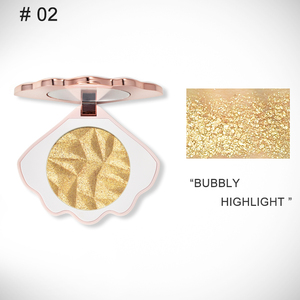 Tự nhiên lâu dài khuôn mặt ánh sáng lung linh <span class=keywords><strong>Highlighter</strong></span> trang điểm duy nhất Palette ép bột chiếu sáng <span class=keywords><strong>Highlighter</strong></span> - Product Image 3