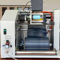 Imprimante d'étiquettes électrique automatique GURKI à moteur PLC haute efficacité, machine d'emballage et de conditionnement pour vêtements, textiles, pochettes, petite machine de bureau