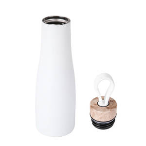 Sangle de poignées de logo personnalisé d'eau chaude enduite de poudre de petite taille de 550ml pour bouteille d'eau - Product Image 2