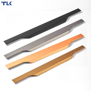 Pegangan laci tersembunyi lemari kabinet dapur lemari laci Sofa dada kabinet tersembunyi batang tarik pabrik perangkat keras - Product Image 1