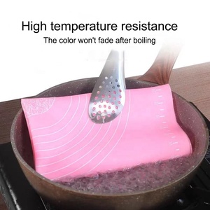 Ustensiles de cuisine, outils de pâtisserie, tapis de cuisson en silicone de qualité alimentaire, sans BPA, écologique, tapis à pâtisserie, tapis à pâte à pizza, antiadhésif, pour pétrir - Product Image 4