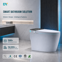 DaYan Toilette intelligente avec commande vocale, anti-éclaboussures, couvercle à ouverture automatique, fonction massage, lumière nocturne et fermeture douce, pour importateurs en gros