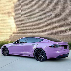 PPF Haute Performance TPU Violet Lavande 1.52*15m Auto-réparant Coloré PPF Installation Humide - Product Image 5