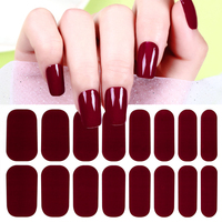 Autocollants et enveloppes pour ongles en plastique imperméables à la mode, vente chaude, pour la décoration des ongles