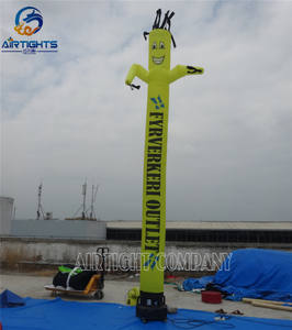 Publicité personnalisée Blower Skydancer Publicité Gonflables Outdoor Wave Man Air Dancer - Product Image 1