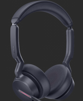 Auriculares con cable Yealink UH46 USB-C/USB-A profesionales con 3 micrófonos, reducción de ruido por IA, ecualizador dinámico y diseño sobre la oreja.