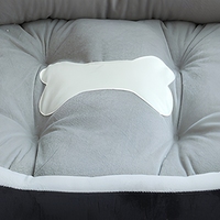 Coussin pour chien en tissu doux toutes saisons, amovible et lavable, pour chiens, chats et petits animaux