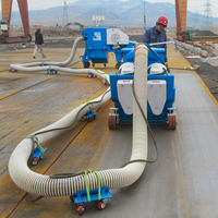 Machine de sablage de béton Anke 30 KW pour le nettoyage des lignes de marquage routier, l'élimination de la rouille et la prétraitement des métaux, à usage intensif