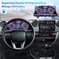 Tableau de bord numérique Navihua Virtual Cockpit pour Toyota Land Cruiser LC76 LC79 LC70 LC75 2010-2024